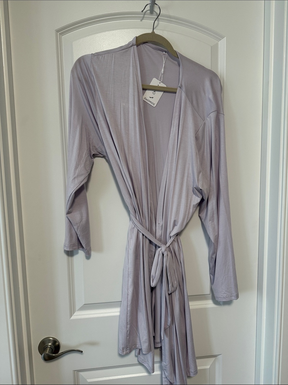 Light Lavender Women's Wrap Robe - Unbranded